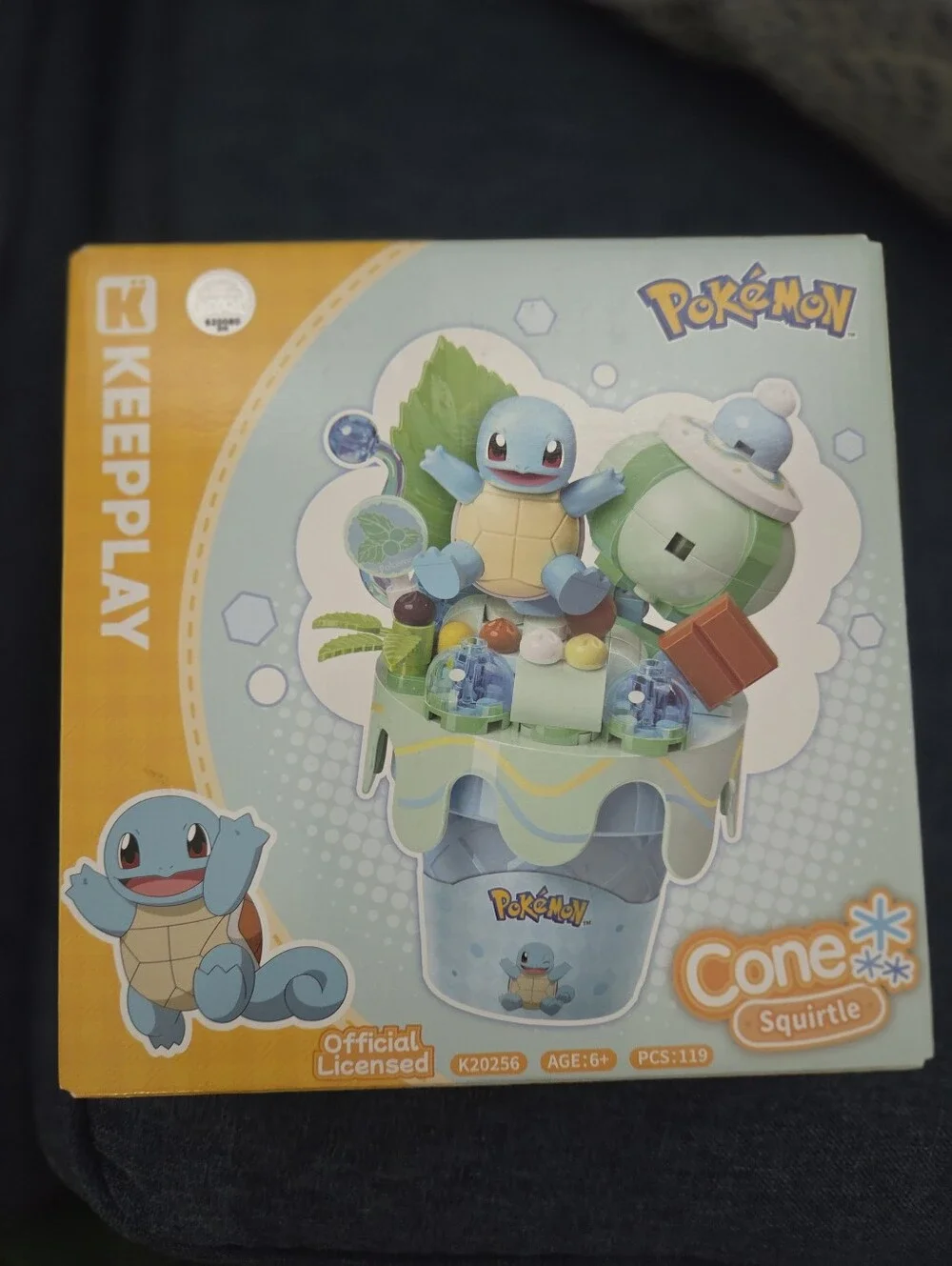 Official Pokémon Ice Cream Cone Desserts Building Block Bulbasaur NEW